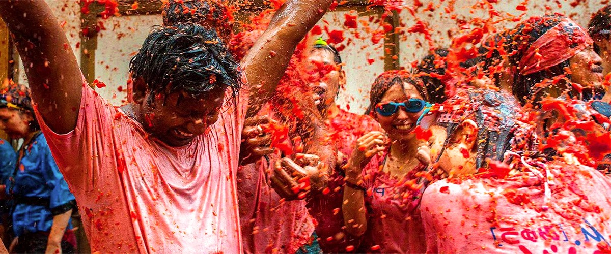 SPAIN PORTUGAL MOROCCO - TOMATINA FESTIVAL SPECIAL
